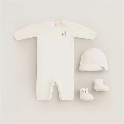 hermes baby gift set